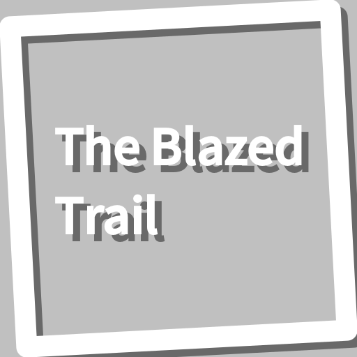 Book, The Blazed Trail logo