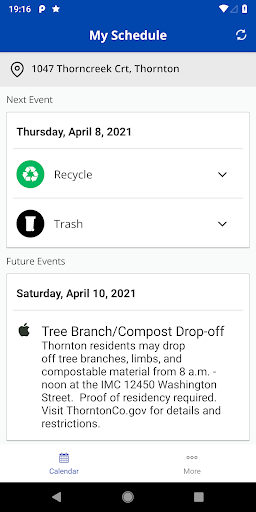City of Thornton Recycles Screen 3