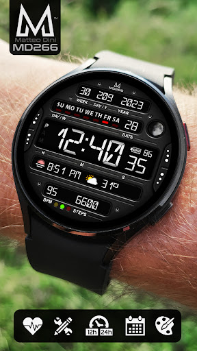 MD266 Classic Watch Face screenshot 1