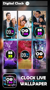 Clock Live Wallpaper Themes Apps On Google Play