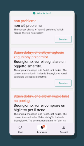Fluent Buddy Screen 2