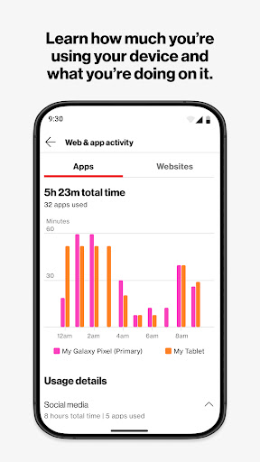 Screenshot of Verizon Family Companion