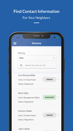 Android application Stonegate Property Management screenshort
