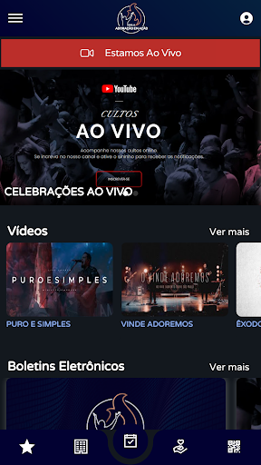 Igreja Adoração em Ação Screen 2