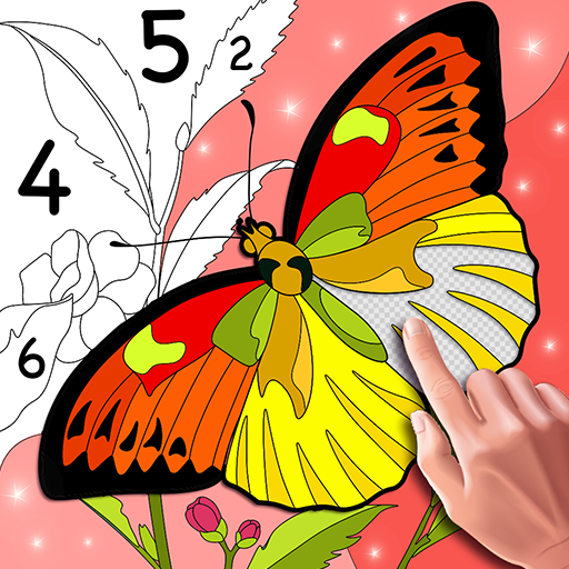 Antistress Coloring By Numbers logo
