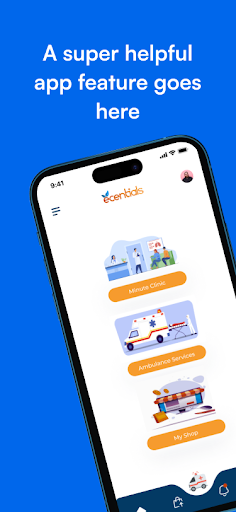 Android application Ecentials screenshort