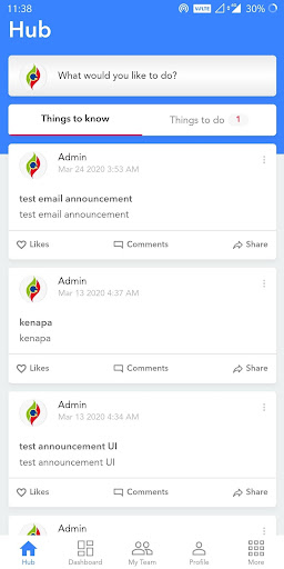 Android application Simanja GDE screenshort