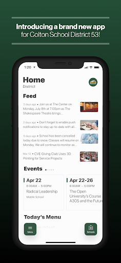 Android application Colton School District 53 screenshort