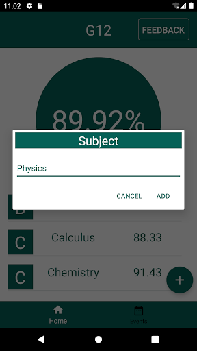 Smart Grade Tracker Screen 3