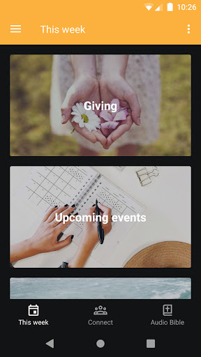 Android application House of Restoration Church screenshort