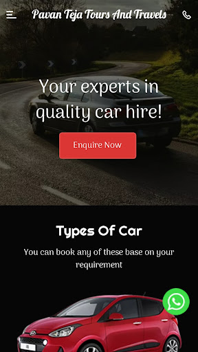 Pavan Teja Travels Screen 2