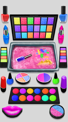 Makeup Slime - Relaxing Games - Screenshot 1