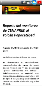 VPSM:Popocatépetl,Sismos Y Mas