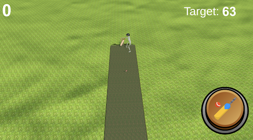 Android application Skeleton Cricket screenshort