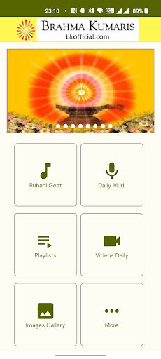 Android application Brahma Kumaris Sustenance screenshort