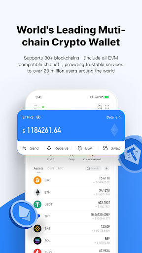 TokenPocket Wallet Crypto DeFi 1.6.0 screenshots 1