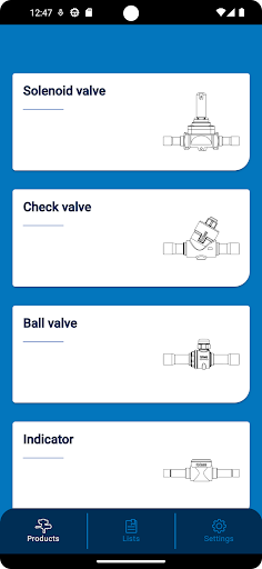 Castel Selector Screen 3