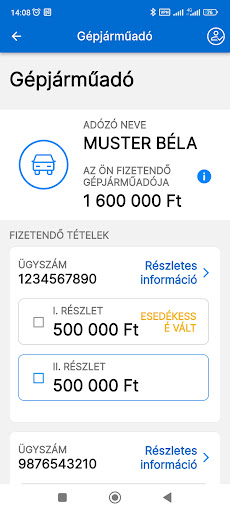 NAV-Mobil Screen 3