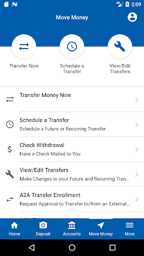County-City Credit Union Screen 3