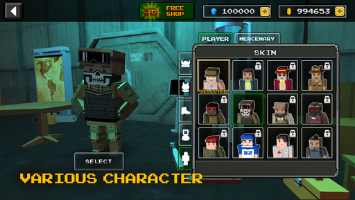 Pixel Z Gunner 3D - Battle Survival Fps  screenshots 15