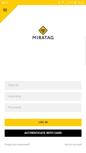 Android application Miratag screenshort