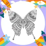 Cover Image of Descargar Coloring: Butterfly Mandala  APK