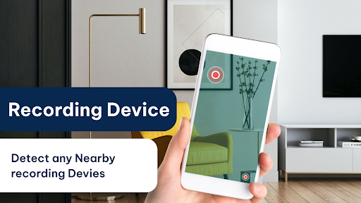 App to detect sales hidden recording devices