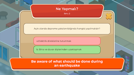 Tatbikat: Depreme Hazırlık Screen 3