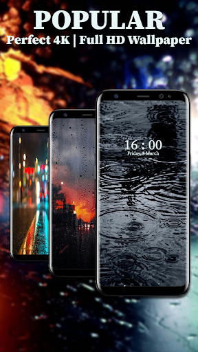 Rain Wallpaper HD Screen 2