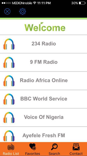 Android application Nigerian Music, Radios & News screenshort