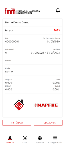 Android application FMM screenshort