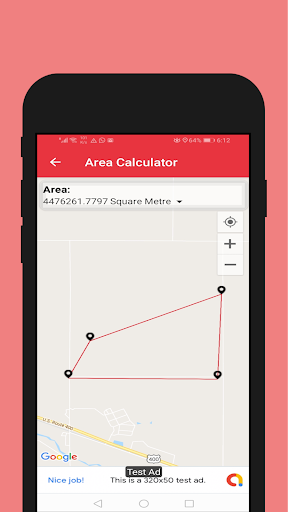 Distance & Area Measurement Screen 3