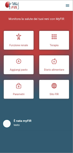 Android application MyFIR screenshort