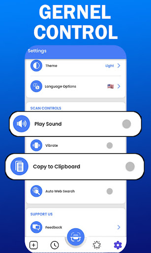 Quick Qr scanner & Generator Screen 2