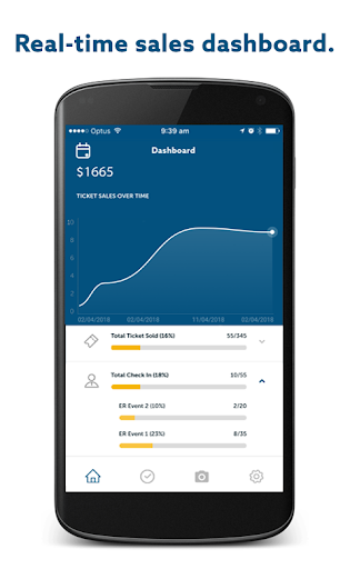 Android application TryBooking Scanning App screenshort