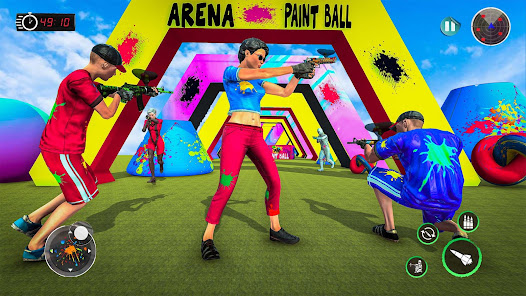 Paintball Shooting 3d Nerf Gun  screenshots 10