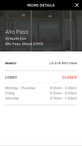 MyFSB Banking App Screen 3