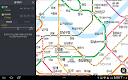screenshot of Subway Korea(route navigation)