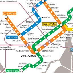 Icon image Montreal Metro & Subway Map