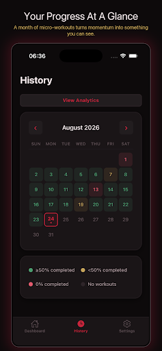 MicroReps - Workout Reminder screenshot 3