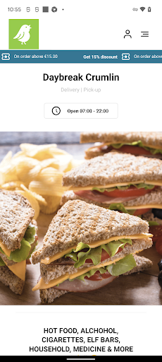 Android application Day Break Crumlin screenshort
