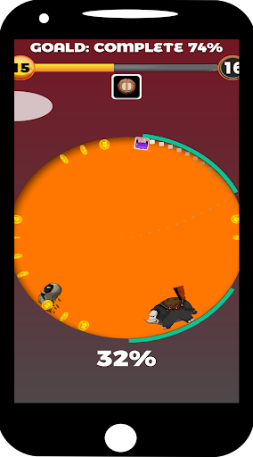Android application Circle Jump screenshort