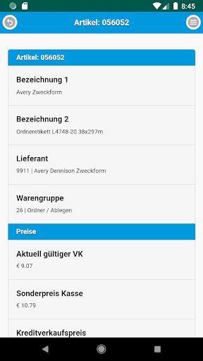 oraLOG Mobile Screen 3