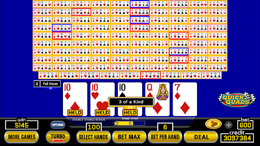 Hundred Play Draw Video Poker 7