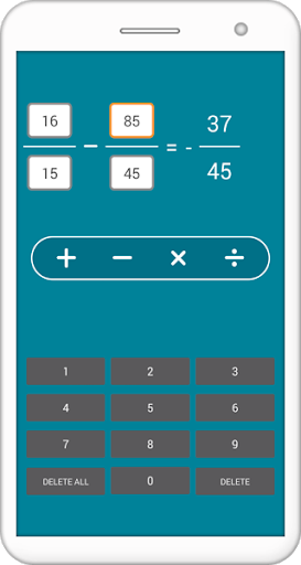 Fraction Automatic Calculator
