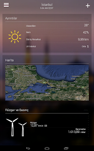 Yahoo Hava Durumu Screenshot
