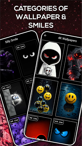 Silly Smiles Wallpaper Live 4K