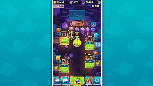 Gold and Goblins: Idle Miner android2mod screenshots 7