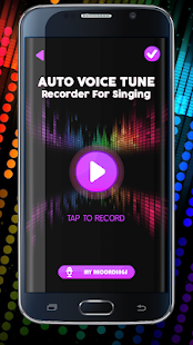 Auto Voice Tune Recorder Screenshot