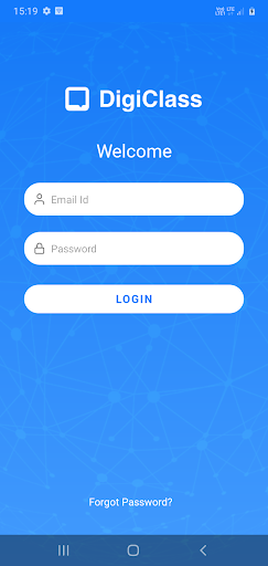 Android application DigiClass Student screenshort